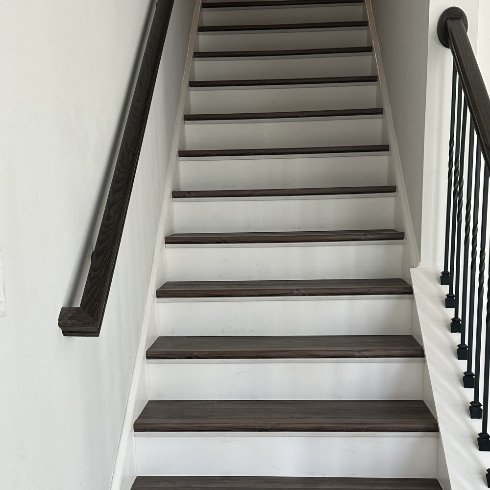 Interior flooring project in Georgia