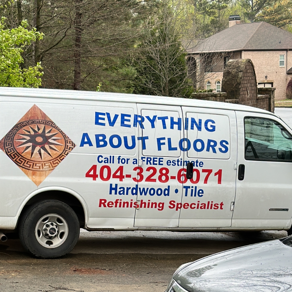 Professional flooring project in Georgia
