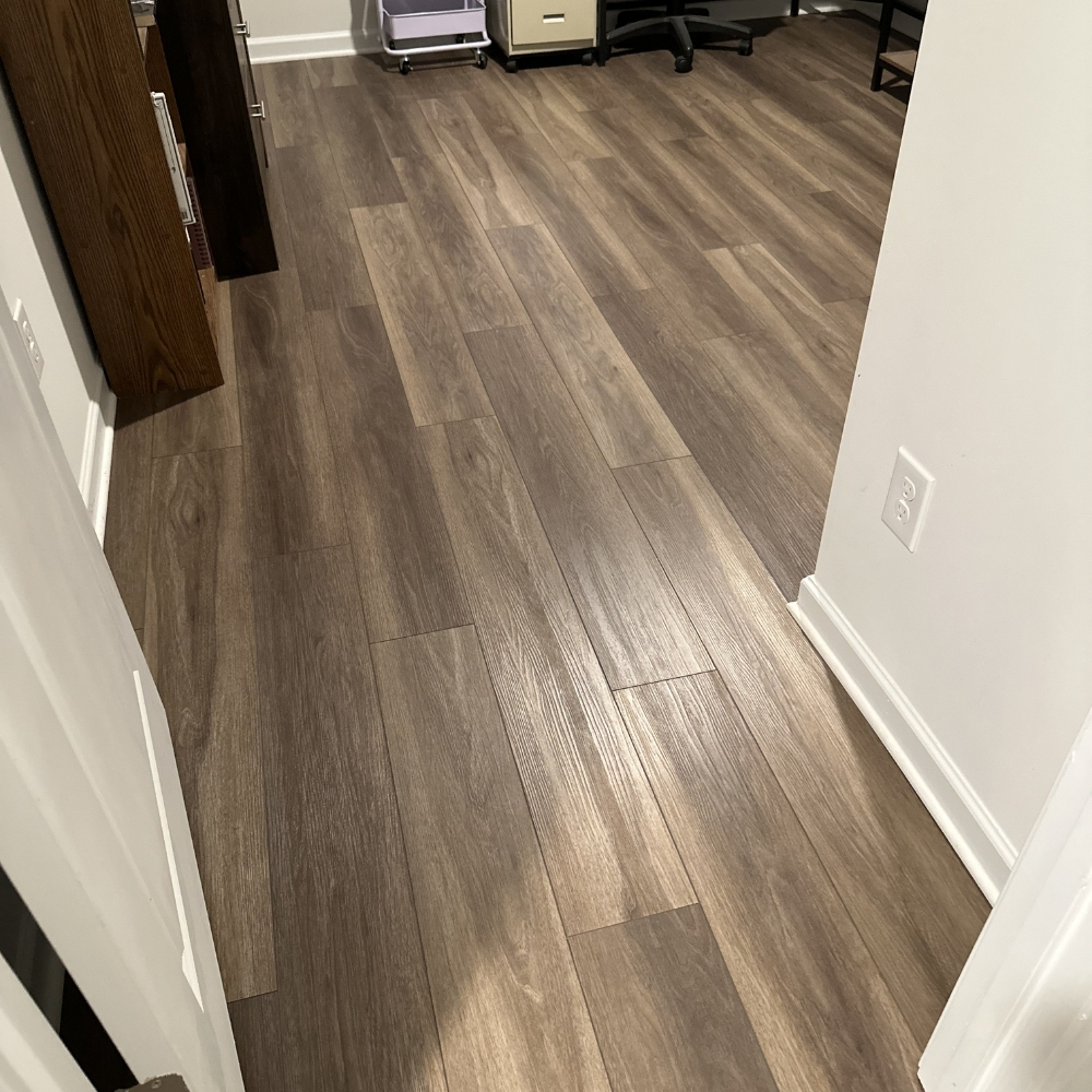 Flooring renovation project in Georgia